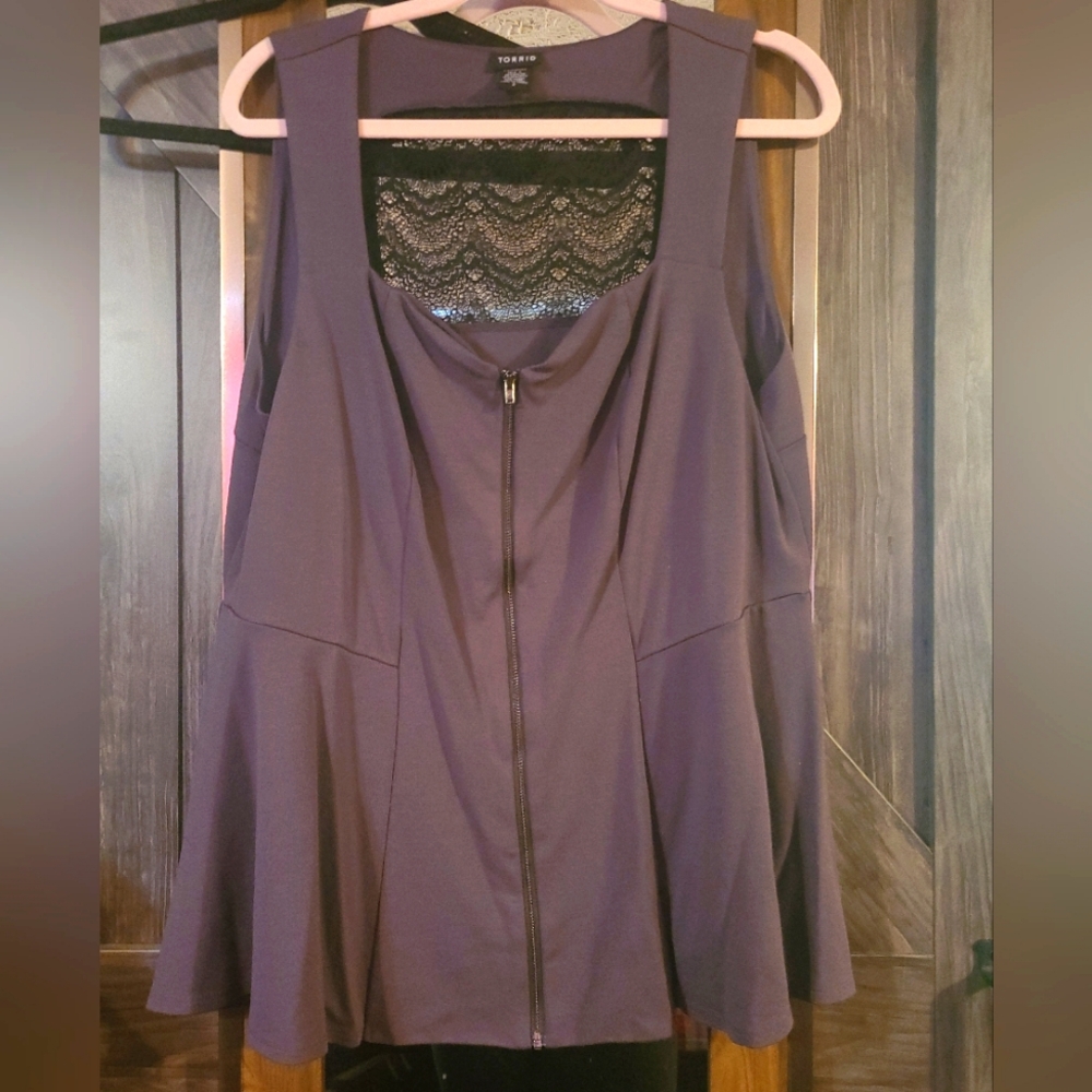 Torrid Peplum Top